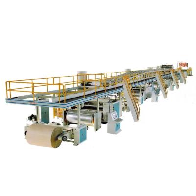 China Automatic 2 3 5 7 Layers Corrugated Cardboard Production Line / Cartoon Box Making Machine for sale