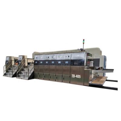 China High Definition Vacuum Transfer Mobile Type 6-Color Flexo Printing Slotting Die Cutter Machine for sale