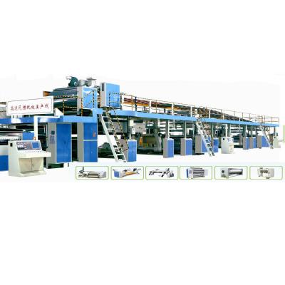 China 120 m/min 5 Ply 2200mm Fruit Carton Box Making Machine Corrugatielijn voor de productie Te koop