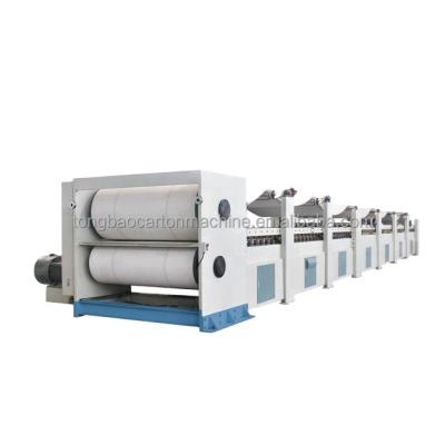 China Automatic Corrugated Cardboard Making Machine and Corrugated Carton Paper Board Production Line for sale