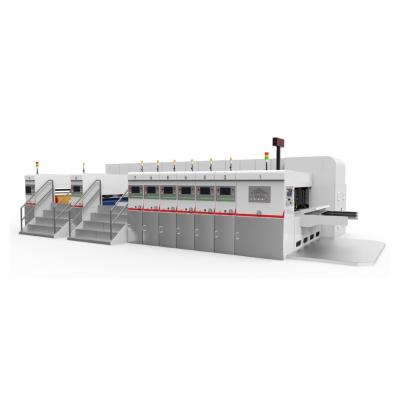 China High Speed Carton High Definition Flexo Printer Slotter Rotary Die Cutter for sale