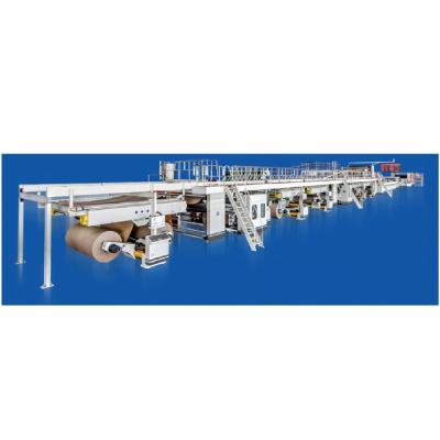 China 3 ply 5 ply carton box corrugated cardboard production line for customer requirements for sale