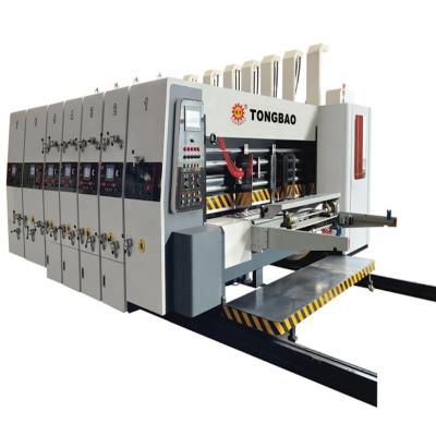 China Automatic Carton Box Making Machine for Printing Slotting and Die Cutting in One Step for sale