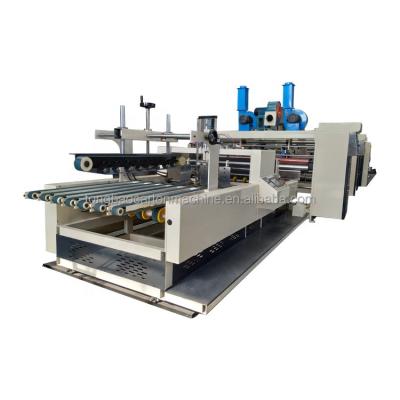 China 1200 mm x 400 mm Full Computerized Printer Slotter Die Cutter Inline Folder Gluer for sale