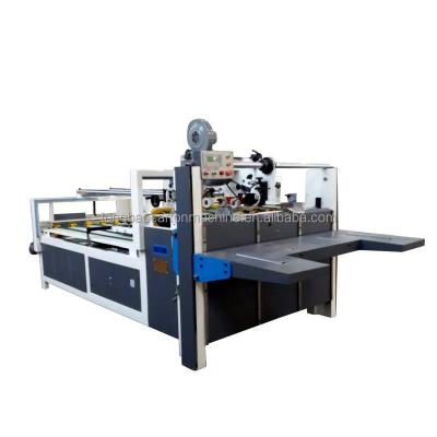 China 1500mm Semi-Automatic Pre Folder Folder Gluer Machine for Corrugated Cardboard Boxes for sale