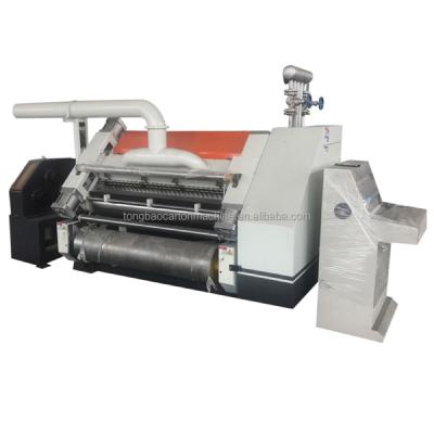 China B Flute Single Facer Cardboard Machine for Corrugated Carton Box Production Line for sale