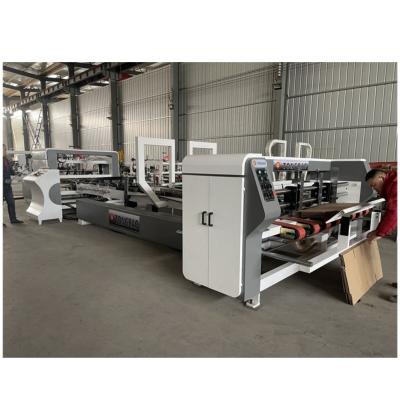 China Convenient Operation Folder Gluer Machinery for 380 V Carton Box Folding and Gluing for sale