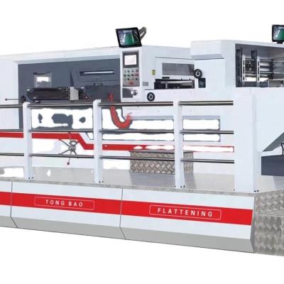 China MY-1300 Automatic Flatbed Die-Cutting And Creasing Machine Lead Edge Feeding for sale