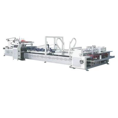 China 220V Corrugated Cardboard Automatic Folding Gluing Machine for Nail Box Production for sale