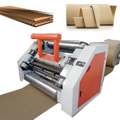 China Advanced Competitive Automatic Cardboard Single Facer Carton 2 Corrugated Ply Machine for sale