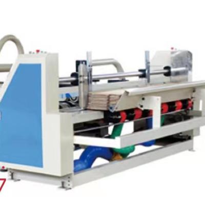 China Semi-automatic Corrugated Cardboard Folder Gluer Machine for Carton Box Manufacturing for sale