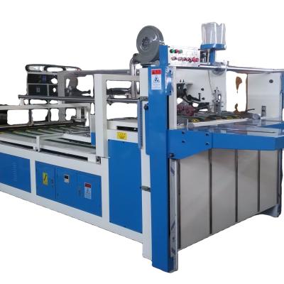 China Electric Driven Semi-Automatic Corrugated Box Folder Gluer for Flexible Packaging for sale