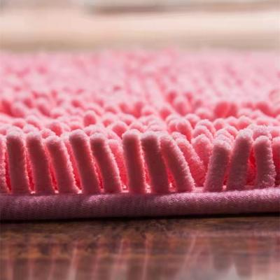 China Non-Slip Floor Mat Chenille Carpet Microfiber Thickened Non-Slip Bathroom Carpet Household Floor Mat for sale