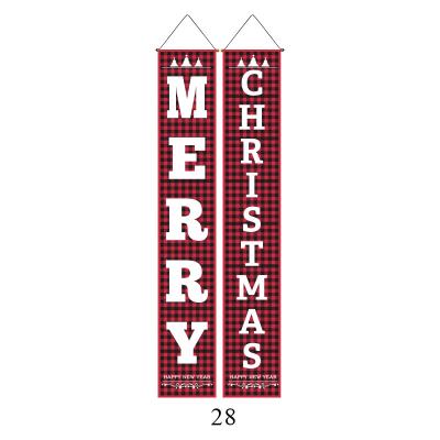 China Modern Christmas Decoration For Home 2021 Merry Christmas Door Christmas Ornament Happy New Year Christmas Ornament for sale