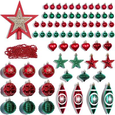 China New Designs Christmas Ball Christamas Home Decoration Modern Style Home Christmas Tree Decorations Different Xmas Ornament for sale