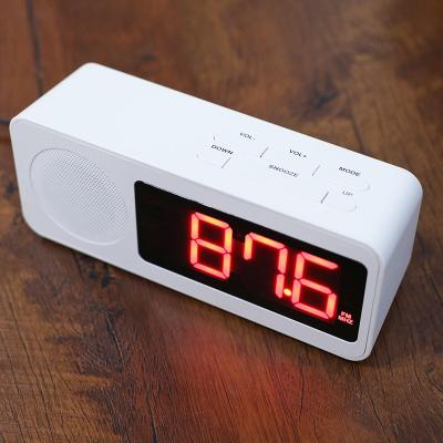 China Calendars Factory Direct Supply OEM/ODM LED Word Alarm Clock, Battery Operated Digital LED Wall Clock for sale