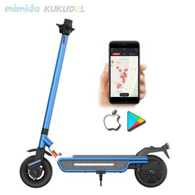 China Highly Durable Scooter Ride Sharing APP Scan To Ride Electric Scooter Motor 500W 10 Inch Two Wheel GPS Sharing Scooter for sale