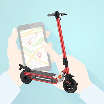 China Unisex Switchable Vehicle Scooter Sharing iot App 30km/h patinetes Para adulttos scooters for sale