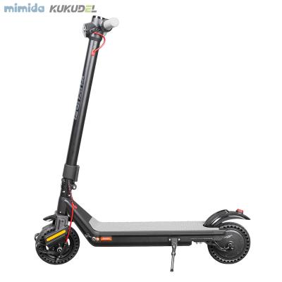 China Suspension on front and rear wheel ready to board light weight portable electric scooter long distance kick scooter for adult in EU warehouse for sale