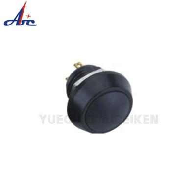 China 12mm Colored Horn Momentary Switch Push Button Aluminum Waterproof Aluminum Housing for sale