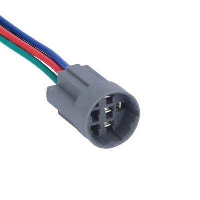 China Easy To Install 16mm Wire Connector Wiring Pigtail Plug Socket Adapter For 16mm 5/8