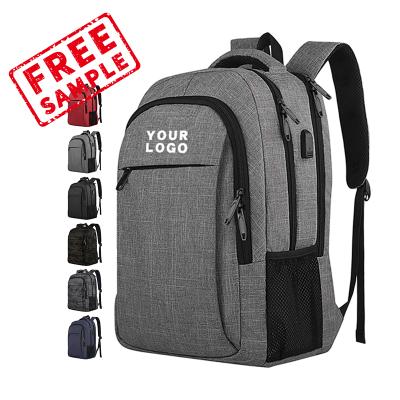 China With USB FREE SAMPLE Business 17 Inch Laptop Sleeve Bags 2021 Anti-theft Bag Men Laptop Notebook Business Bags With A Calculator for sale