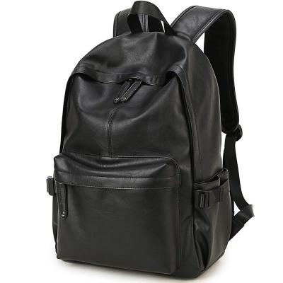 China Canton Waterproof Wholesale Laptop Bag College Men Backpacking Backpack Leather Bags for sale