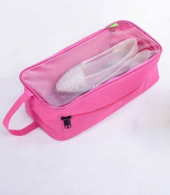 China Soft Custom Outdoor Hanging Zipper Shoe Travel Storage Rack Bag for sale