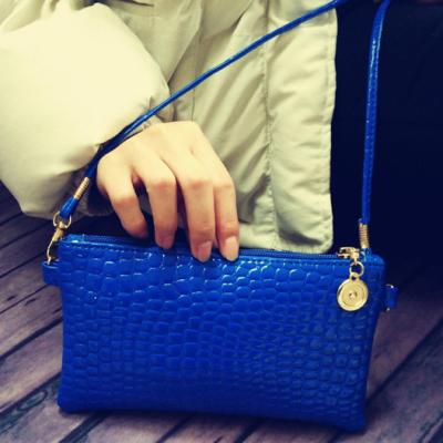 China Online Shopping Shoulder Bag Crocodile Bag Leather Cosmetic Clutch Bag For Ladies 2016 for sale