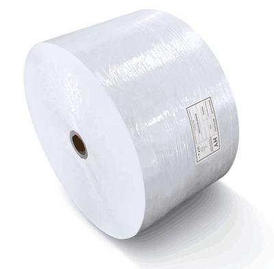 China Adhesive Label Raw Material Waterproof Jumbo Thermal Sticker Blank Rolls Label for sale