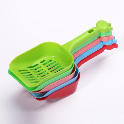 China Viable High Quality Plastic Cleaning Tools Cat Litter Box Shovel Scoop Pet Supplies for sale