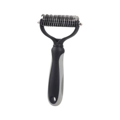 China Factory Price Viable Wholesale Stainless Steel Pet Hair Comb Cat Dog Undercoat Grooming Cleaning Comb for sale