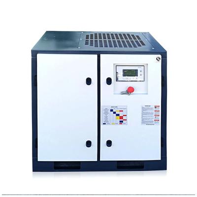 China Factory Wholesale Lubricated Industrial Grade 7.5kw Frequency Conversion Permanent Magnet Air Compressor for sale