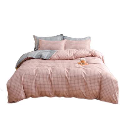 China High Quality Nondisposable 100% Natural 3d Cotton Factory Color Bedding Set for sale