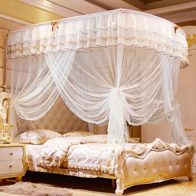 China Insecticide Treated Anti Mosquito Curtain Luxurious Magnetic Mosquito Net Curtain for sale