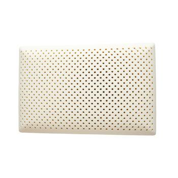 China Natural Anti Dust Mites Latex Headrest Anti Wrinkle Single Roll Shape Pillow 100% Natural Talalay Latex for sale