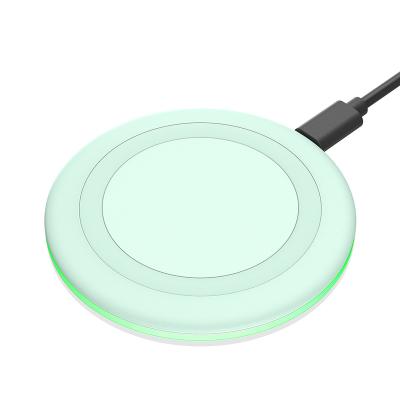 China High Quality Mobile Phone PC PC Material Qi 10W Fire Retardant Fast Wireless Charging Pad for sale