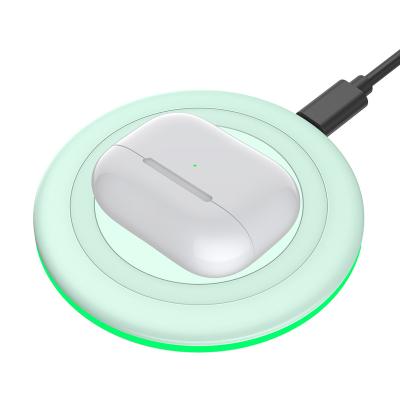 China High Quality Mobile Phone 2022 PC Material Qi 10W Fast Wireless Charging Pad for sale