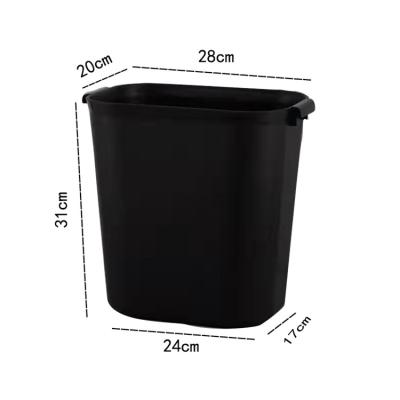 China Sustainable Hot Selling Garbage Bin Hotel Dining Car Plastic Hanging Bucket for sale