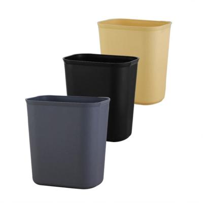 China Factory Wholesale Price Sustainable Bathroom Trash Can Hotel Dining Car Hanging Bucket for sale