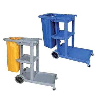 China China Supplier Multifunctional Housekeeping Hotel Commercial Cleaning Trolley for sale