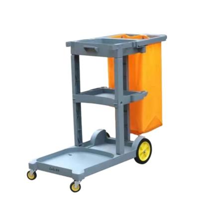 China Outstanding Quality Commercial Cleaning Carts Household Cleaning Cart for sale