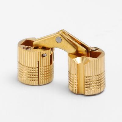 China 180 Degree Modern Brand New Brass Hardware Hinges Furniture Hinge for sale