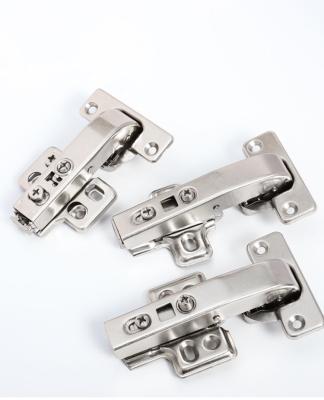 China Modern Hot Sale Furniture Hardware 90 Degree Clip On Angel Hinge Hydraulic Damping Hinge Special for sale