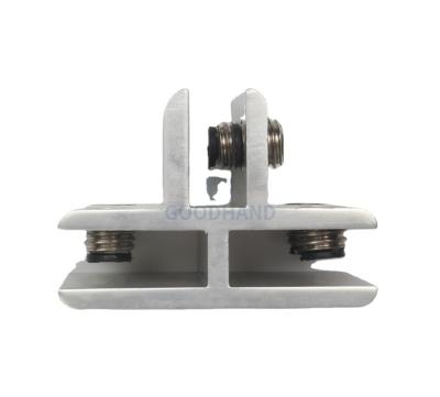 China Hand Maids Glass Accessories Contemporary Zinc Alloy Glass Clamps Pins Clamp Bathroom Glass Clamp for sale