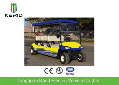 Chine Chariots de golf électriques de personne du professionnel 6 avec la couleur multi de sièges confortables disponible à vendre