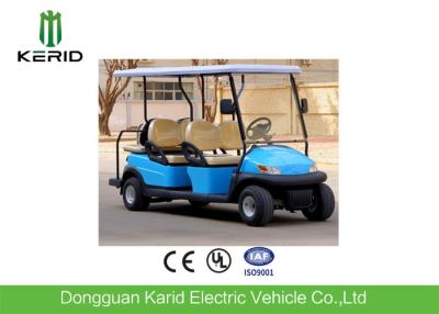 China Electric 6 Seater Club Car Golf Buggy Sky Blue Color With Maintenance Free Battery for sale