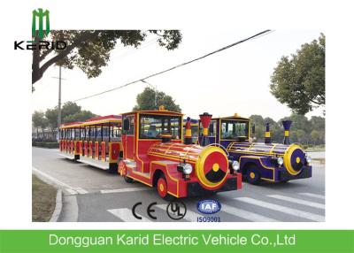 中国 遊園地/ショッピング モールのためのDCモーター42 シーサーの電気無軌道の列車 販売のため