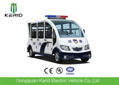 China Voller beiliegender elektrischer Streifenwagen 48V 4KW, elektrische Polizeifahrzeuge 6-8 Sitze zu verkaufen