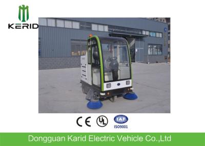 China Smart Electric Patrol Car / Full Closed 48V DC Motor Street Electrical Sweeper Vehicle for sale